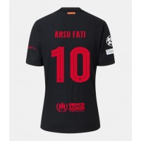 Maglie da calcio Barcelona Ansu Fati #10 Seconda Maglia 2024-25 Manica Corta